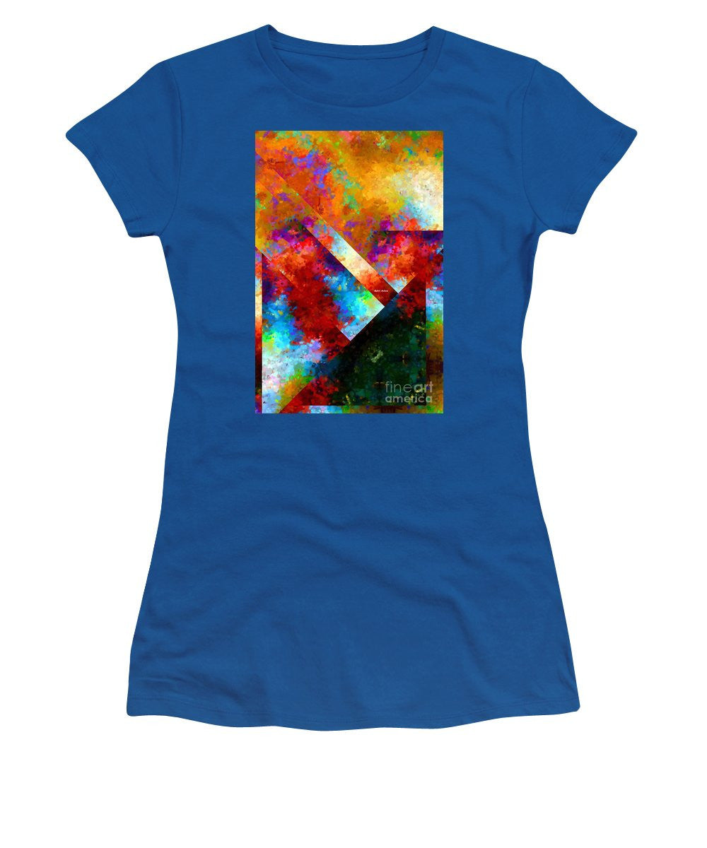 T-shirt pour femme (coupe junior) - Abstract 568