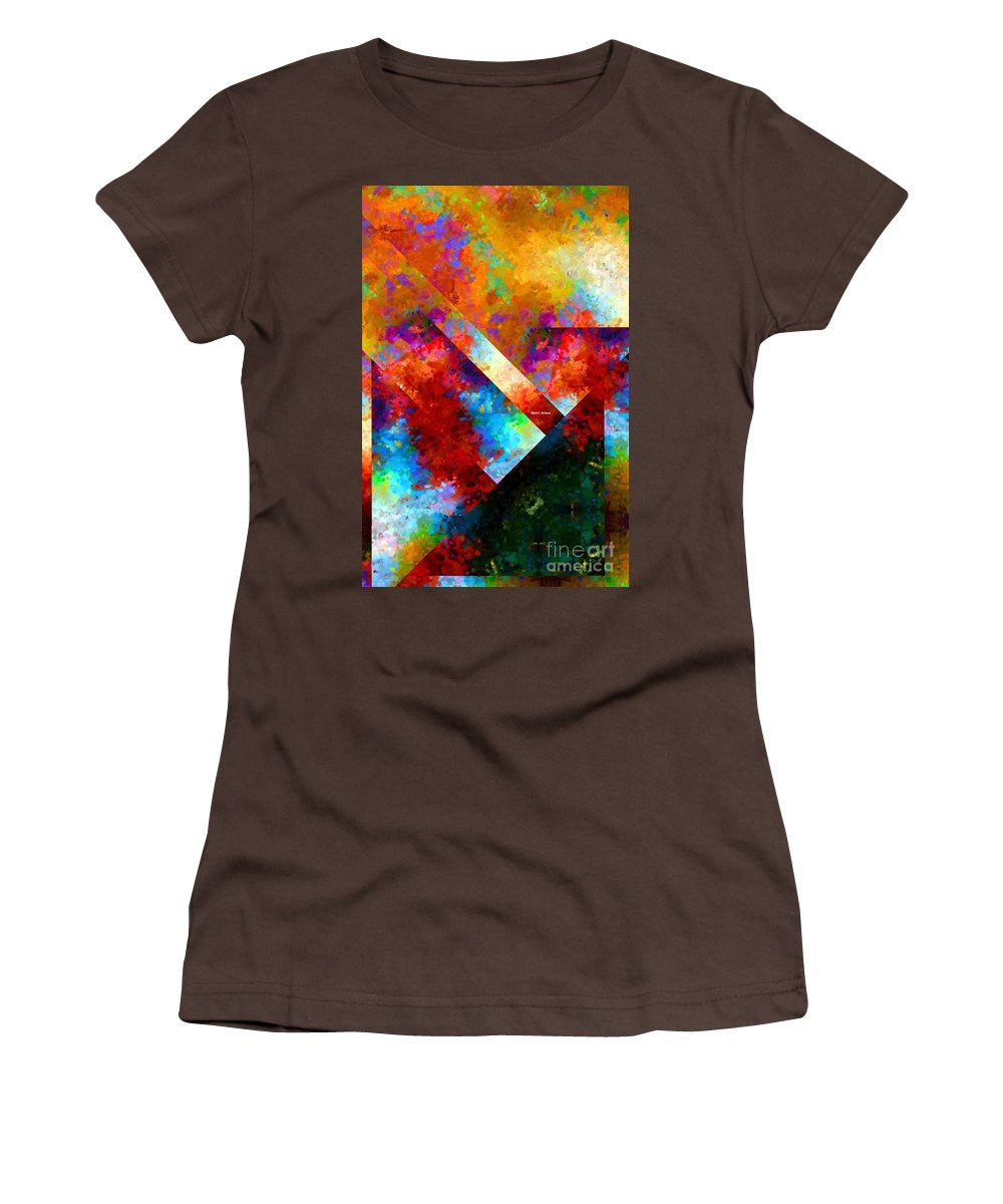 T-shirt pour femme (coupe junior) - Abstract 568