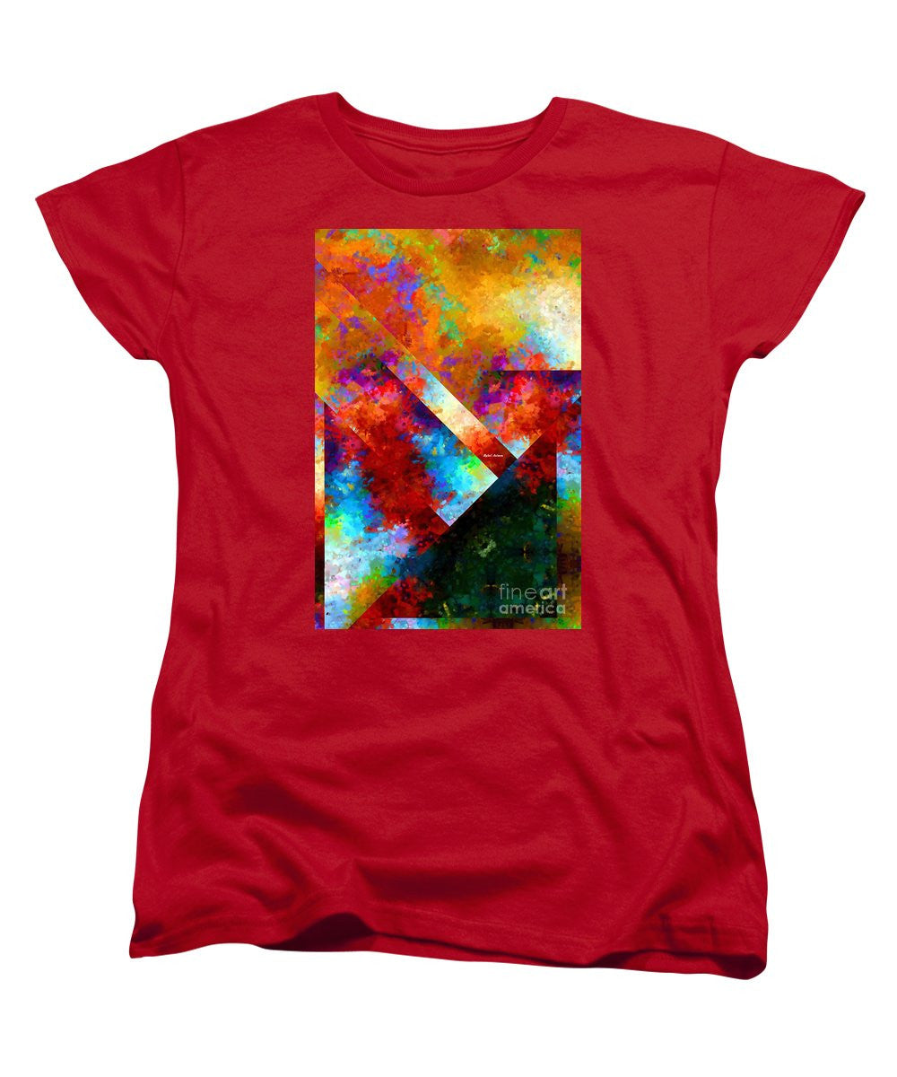 T-shirt femme (coupe standard) - Abstrait 568