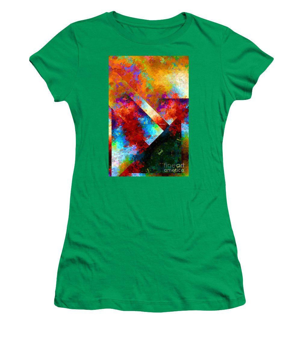 T-shirt pour femme (coupe junior) - Abstract 568