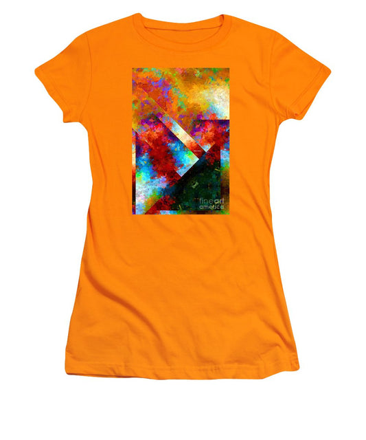 T-shirt pour femme (coupe junior) - Abstract 568