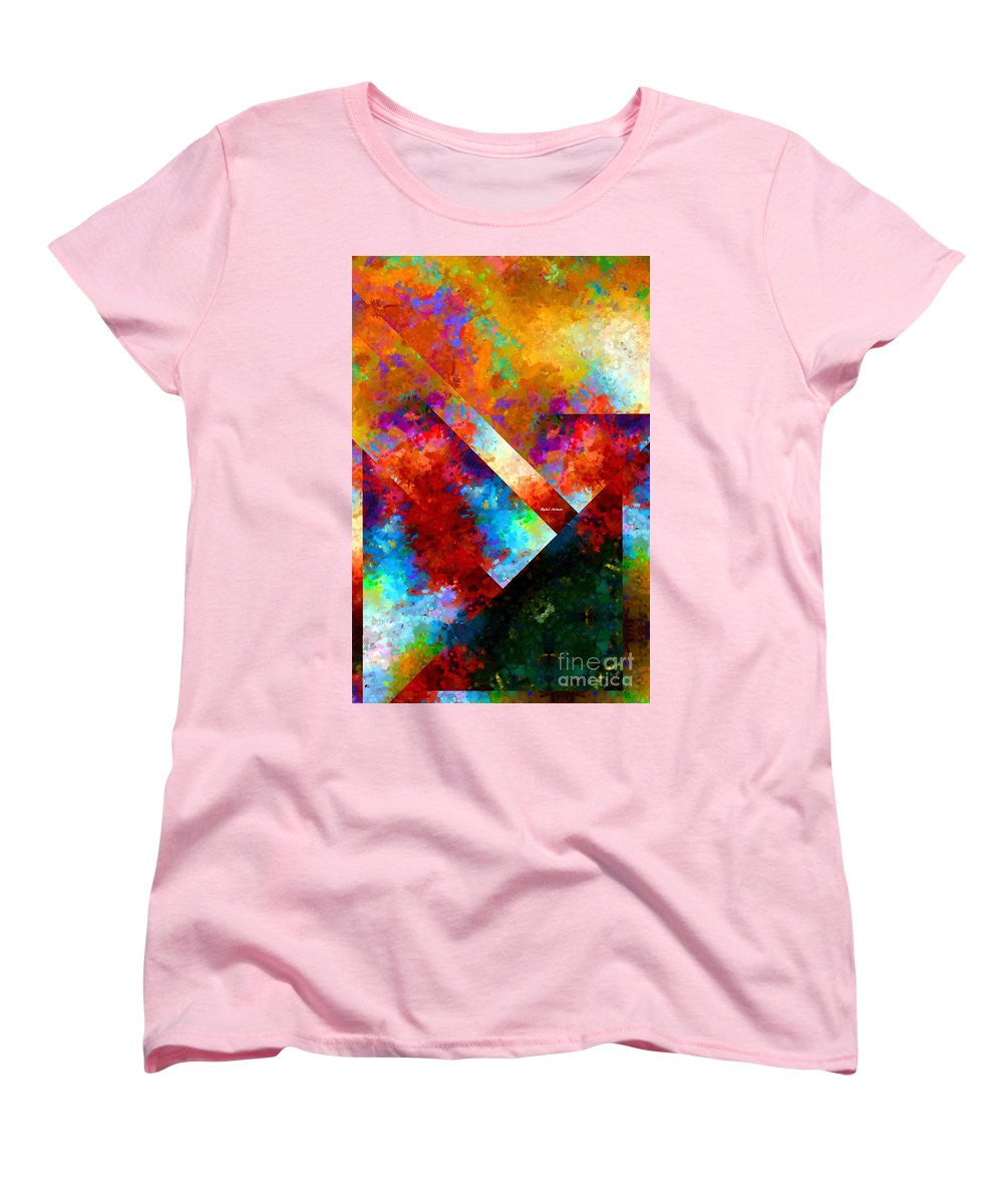 T-shirt femme (coupe standard) - Abstrait 568