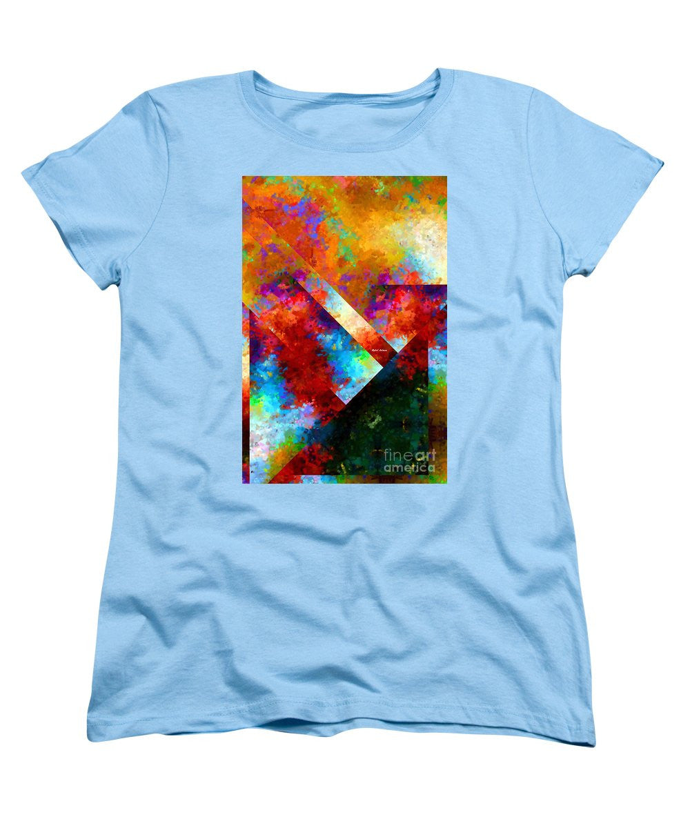 T-shirt femme (coupe standard) - Abstrait 568