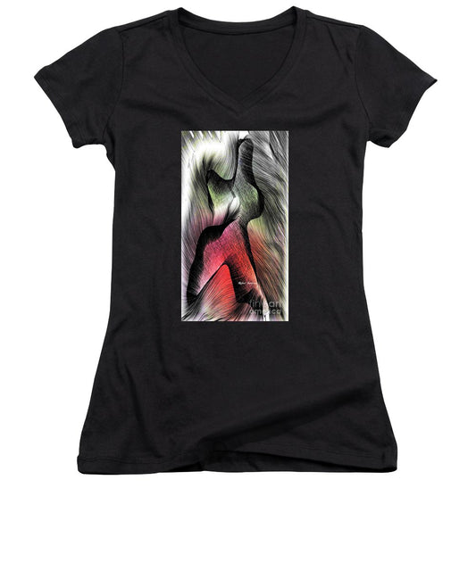 Abstract 785 - Women's V-Neck (Athletic Fit)