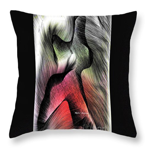 Abstract 785 - Throw Pillow