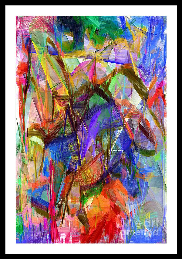 Framed Print - Abstract 9206