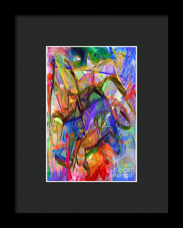 Framed Print - Abstract 9206