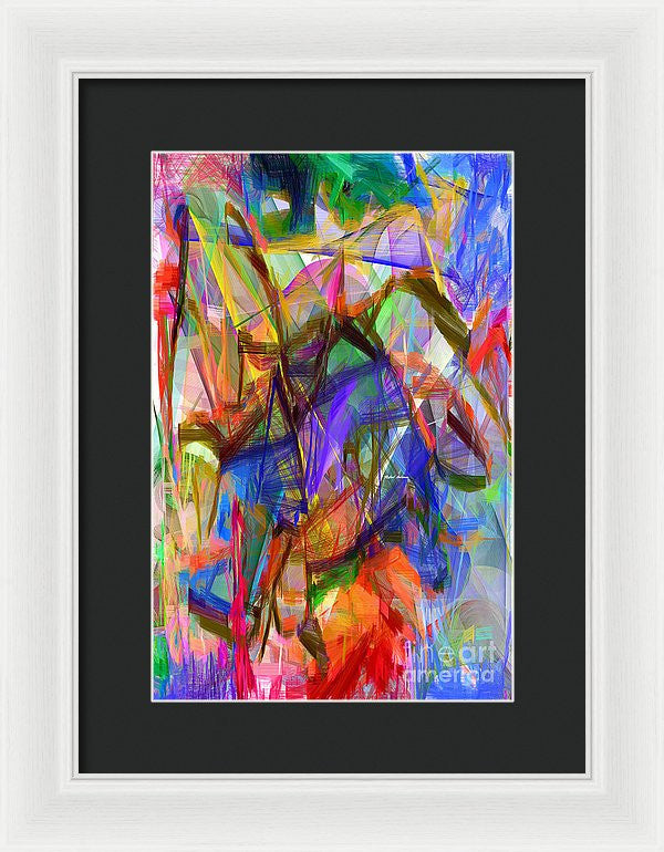 Framed Print - Abstract 9206