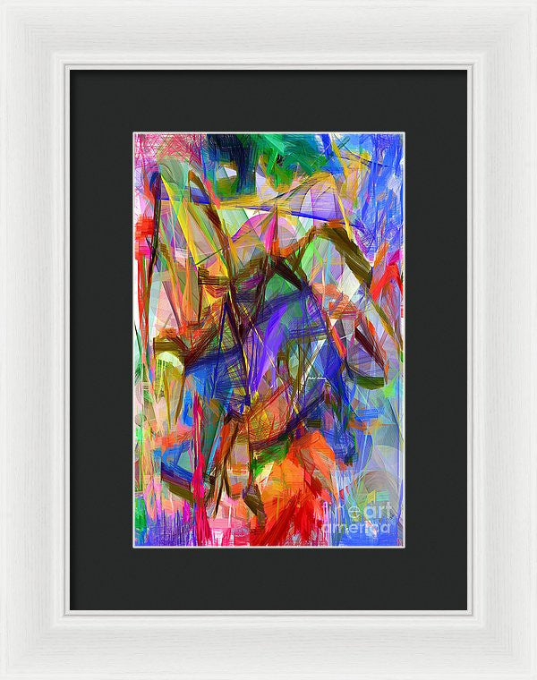 Framed Print - Abstract 9206