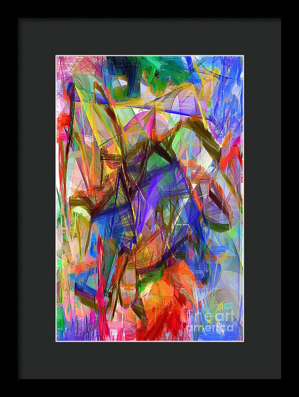 Framed Print - Abstract 9206