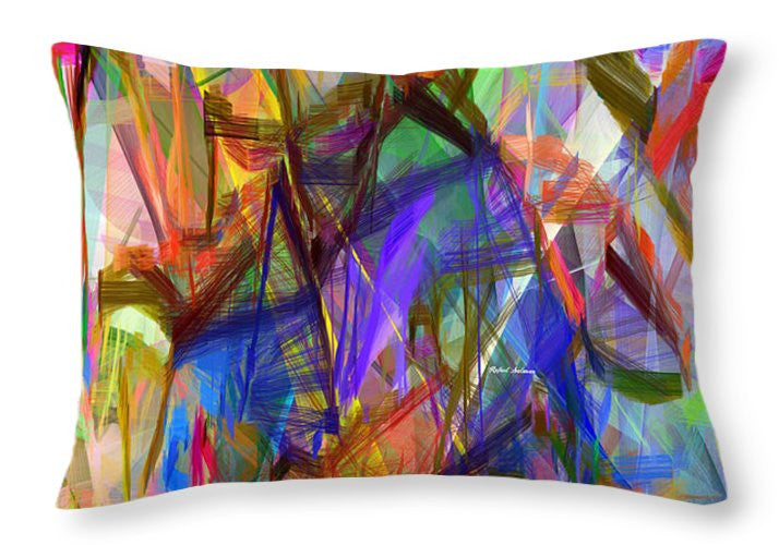 Throw Pillow - Abstract 9206
