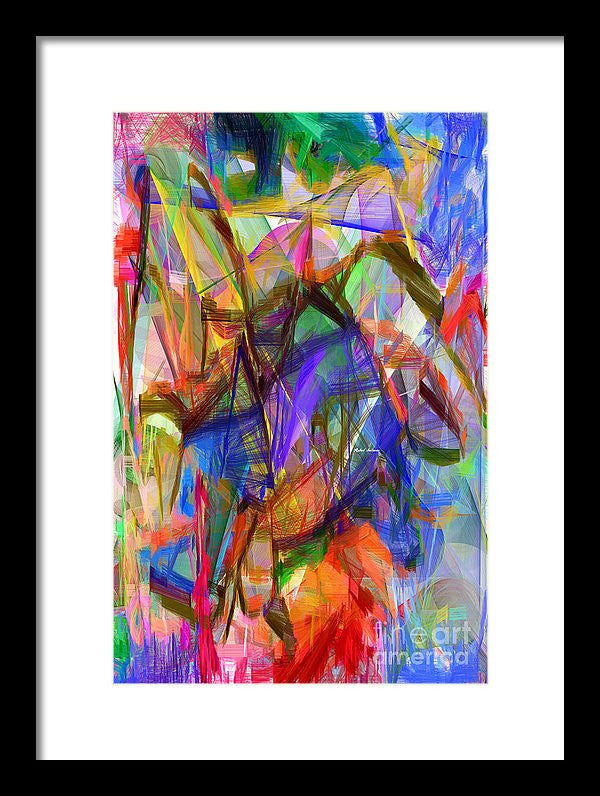 Framed Print - Abstract 9206