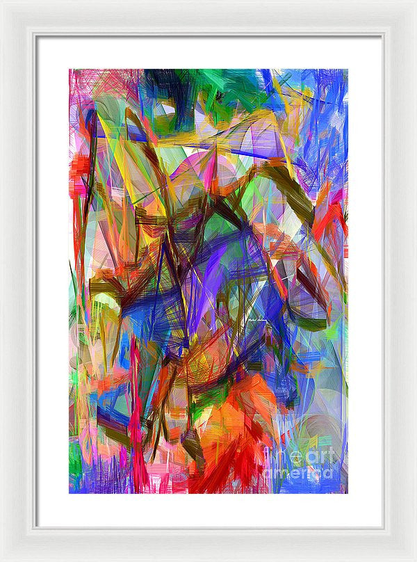 Framed Print - Abstract 9206