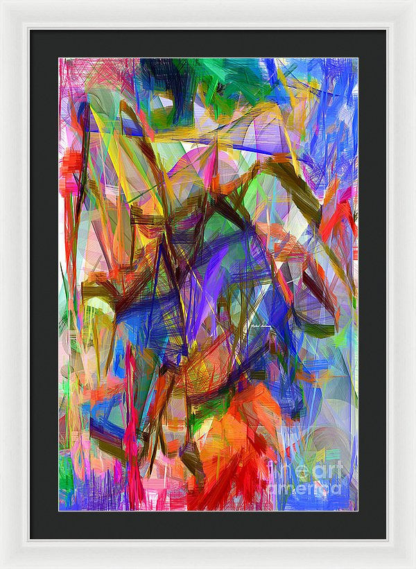 Framed Print - Abstract 9206