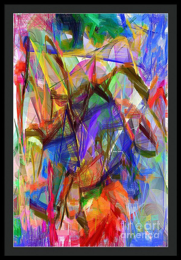 Framed Print - Abstract 9206