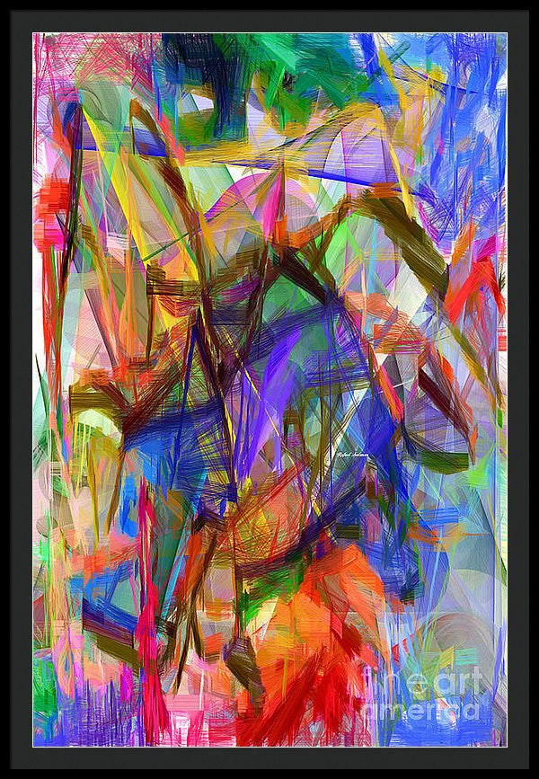 Framed Print - Abstract 9206