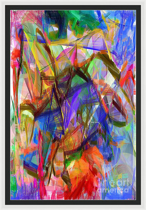 Framed Print - Abstract 9206