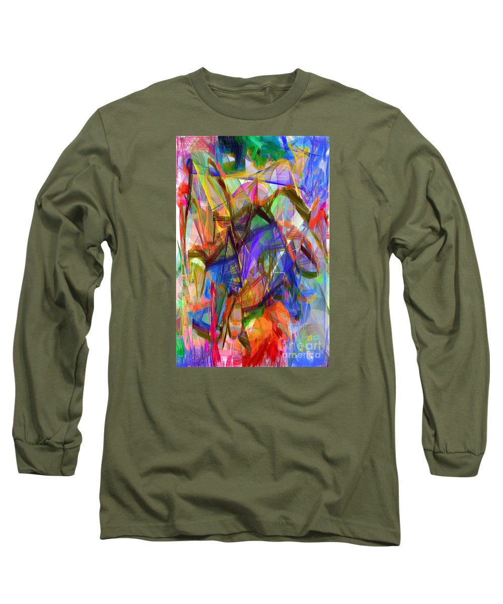 Long Sleeve T-Shirt - Abstract 9206