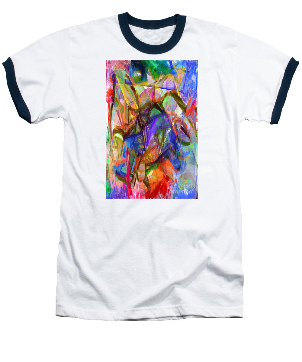 T-shirt de baseball - Abstrait 9206