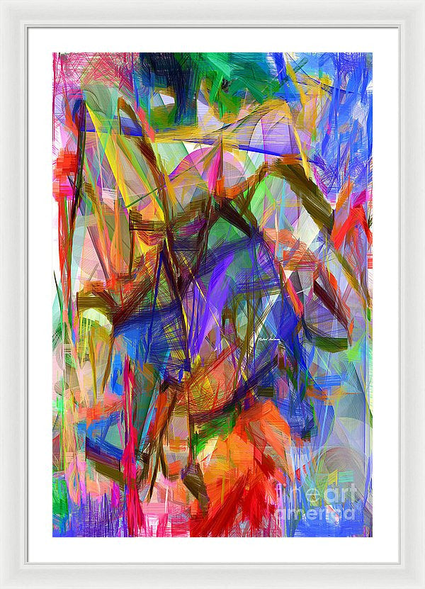 Framed Print - Abstract 9206