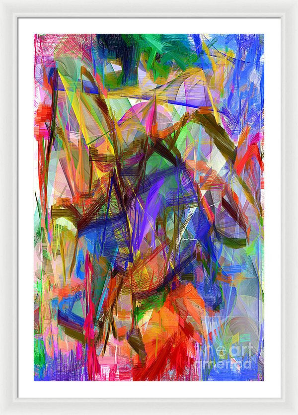 Framed Print - Abstract 9206