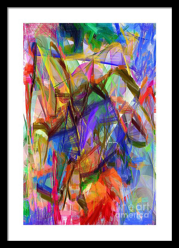 Framed Print - Abstract 9206