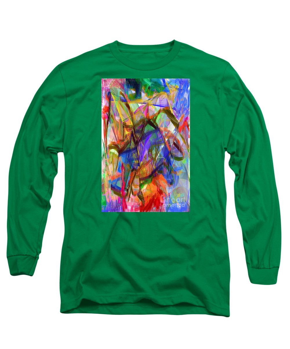 Long Sleeve T-Shirt - Abstract 9206