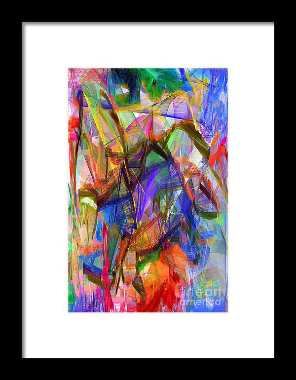 Framed Print - Abstract 9206