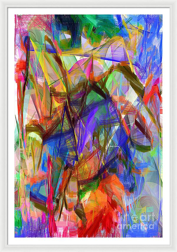 Framed Print - Abstract 9206