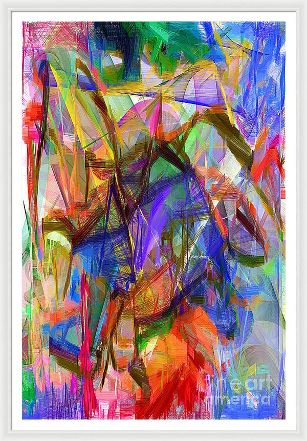 Framed Print - Abstract 9206