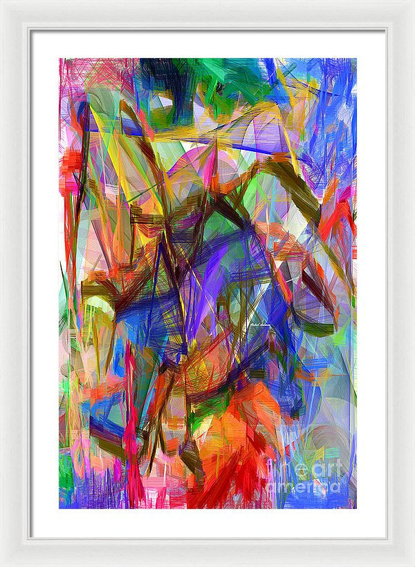 Framed Print - Abstract 9206