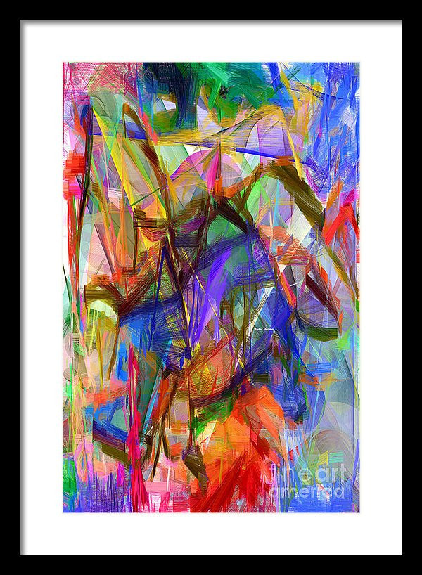 Framed Print - Abstract 9206