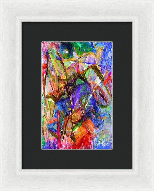 Framed Print - Abstract 9206