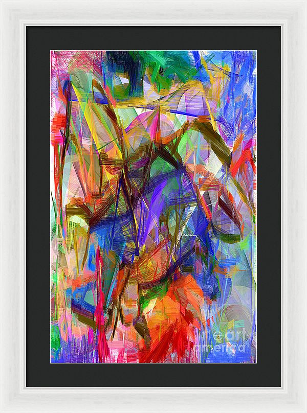 Framed Print - Abstract 9206