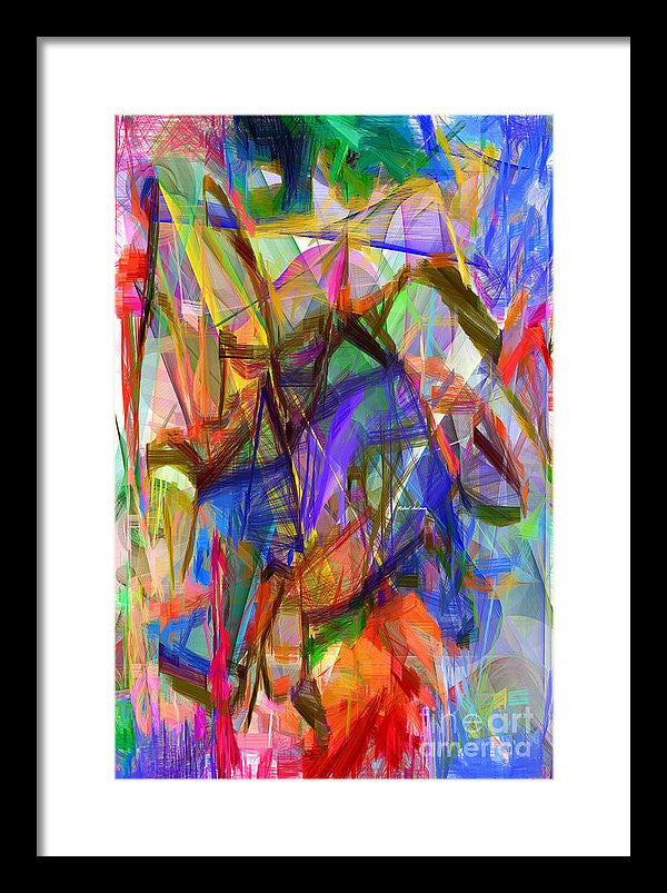 Framed Print - Abstract 9206