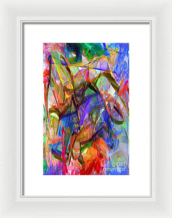 Framed Print - Abstract 9206