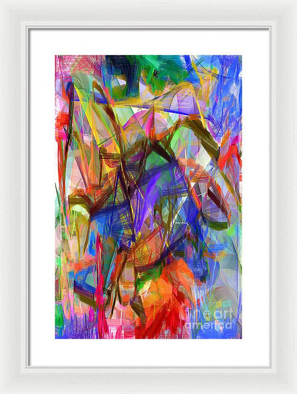 Framed Print - Abstract 9206