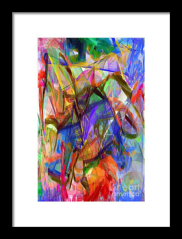 Framed Print - Abstract 9206