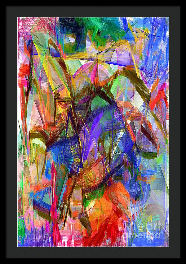 Framed Print - Abstract 9206