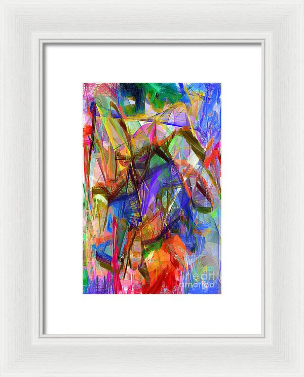 Framed Print - Abstract 9206