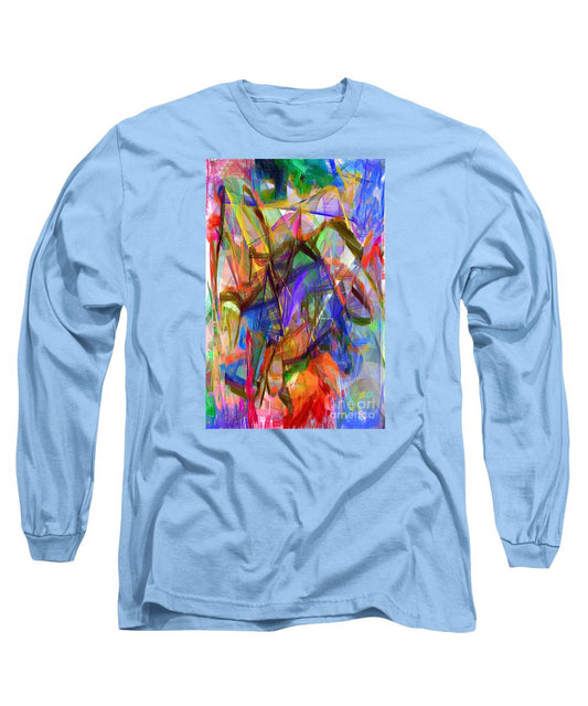 Long Sleeve T-Shirt - Abstract 9206