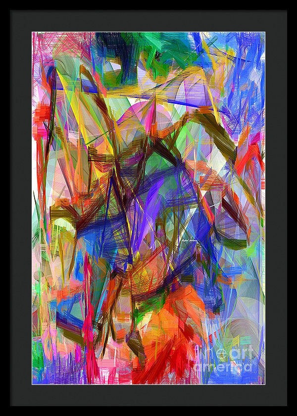 Framed Print - Abstract 9206