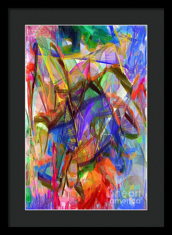 Framed Print - Abstract 9206