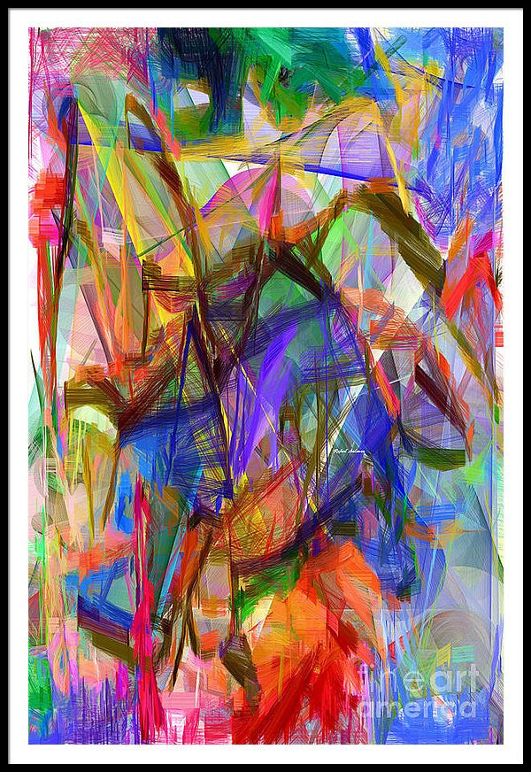 Framed Print - Abstract 9206