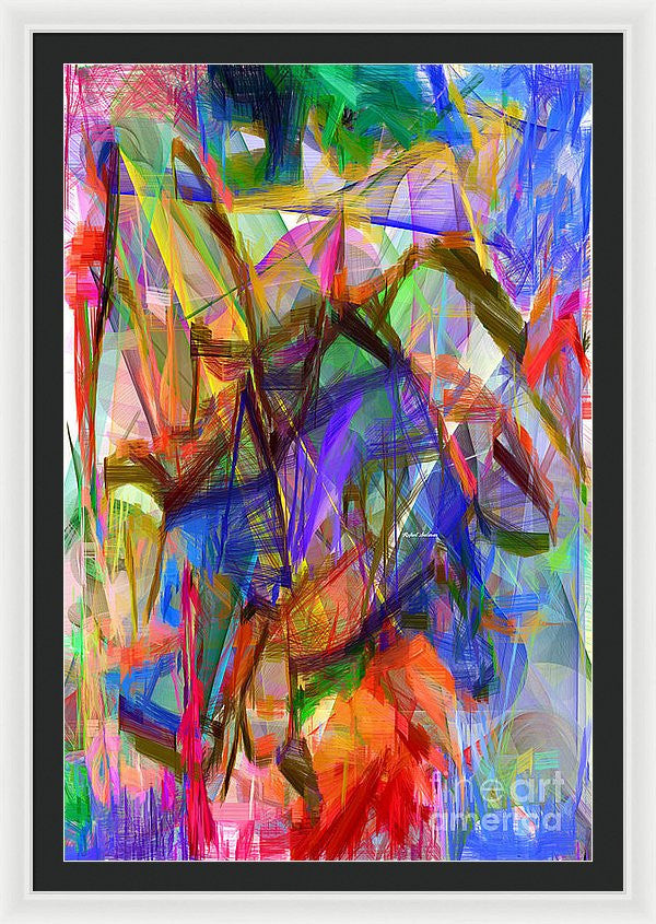 Framed Print - Abstract 9206