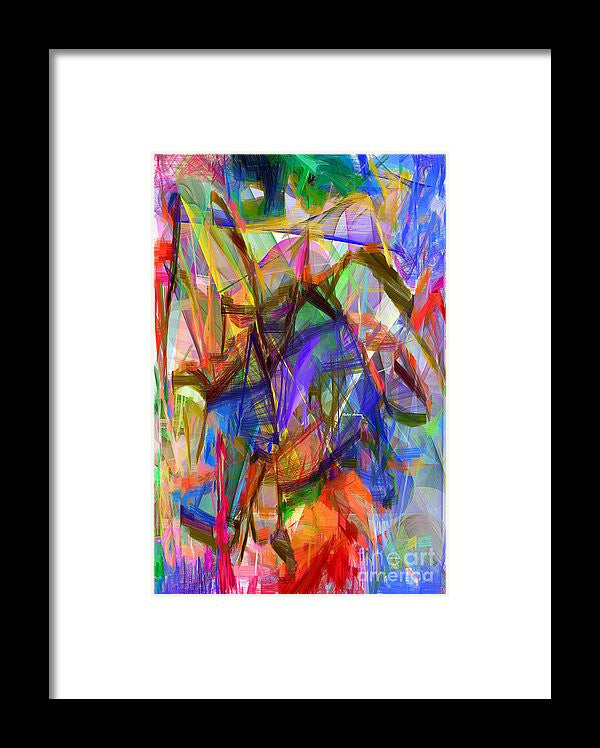 Framed Print - Abstract 9206