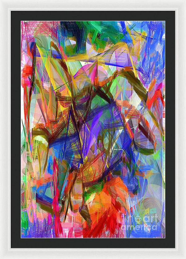 Framed Print - Abstract 9206