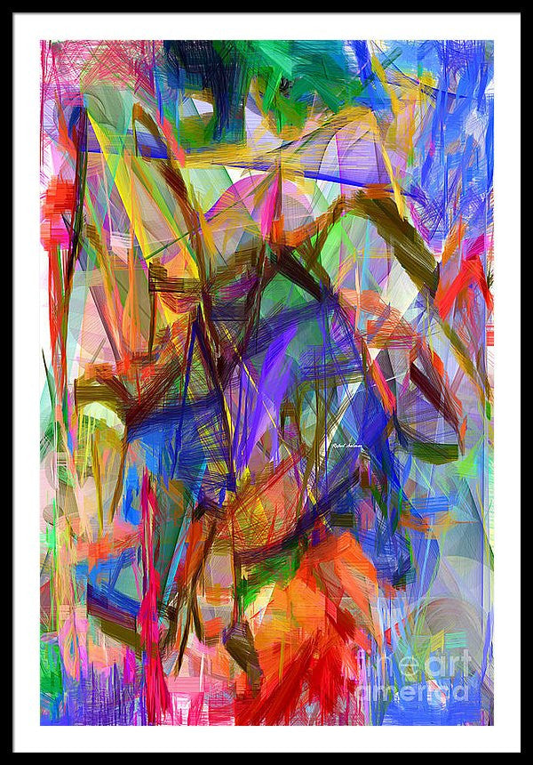 Framed Print - Abstract 9206