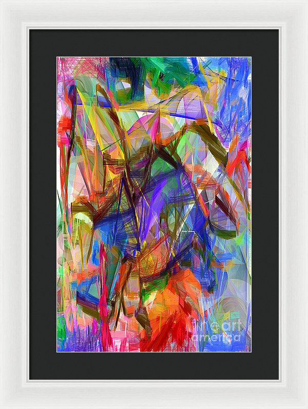 Framed Print - Abstract 9206