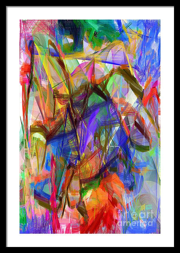 Framed Print - Abstract 9206